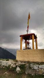 Low angle view of cloudy sky