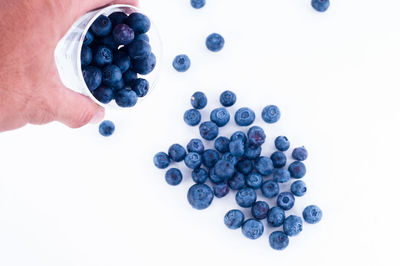 Close-up of grapes in container