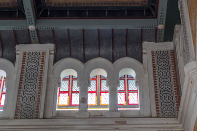 Entrance of historic building