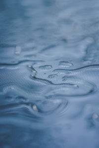 Water on a table 