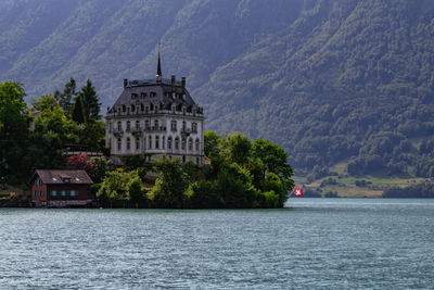 View of building by sea