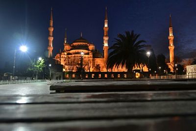 Church at night