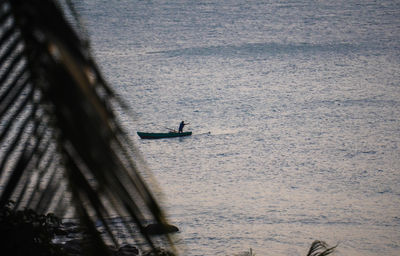 Boats in river