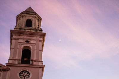 Low angle view of historic building against sky