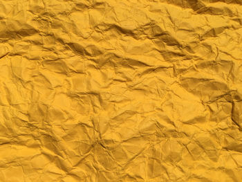 Full frame shot of yellow paper