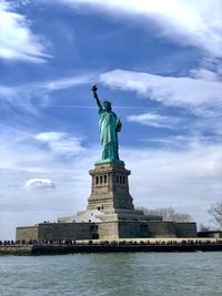 Statue of liberty against sky