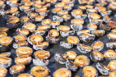 Full frame shot of candies