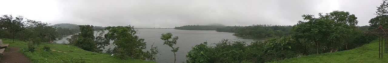 Scenic view of calm sea against sky