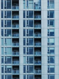 Full frame shot of modern building