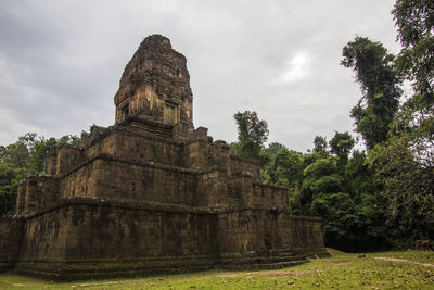 Low angle view of a temple