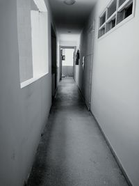 Corridor of building