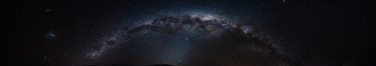 Low angle view of stars in sky