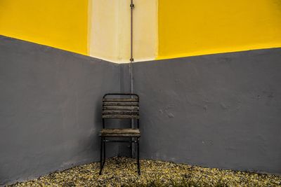 Yellow wall