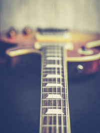 Close-up of guitar