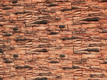Full frame shot of brick wall