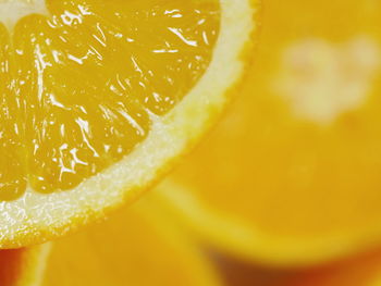 Close-up of orange slices