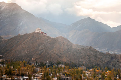 Panoramic view of buildings in city