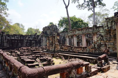 Temple against sky