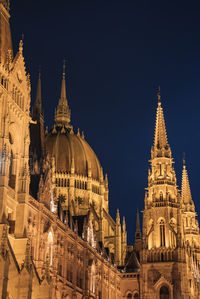 Low angle view of cathedral against sky
