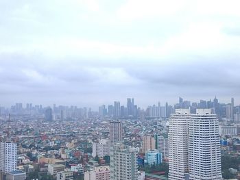 Cityscape against sky