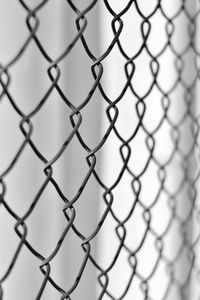 Full frame shot of chainlink fence