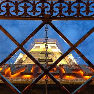 Low angle view of built structure against the sky