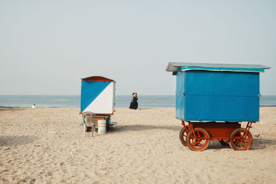 Bright day at the beach