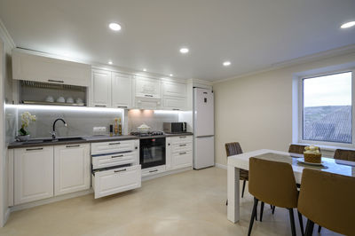 Interior of kitchen at home