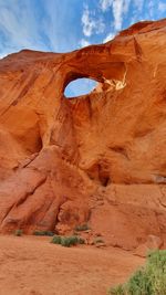 View of rock formations, monument valley