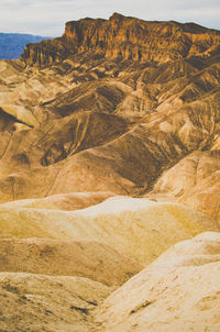 Zabriskie point, death valley, ca