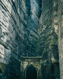 Low angle view of arch bridge