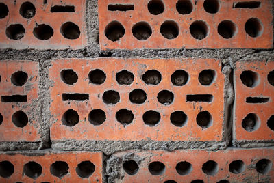 Full frame shot of patterned wall