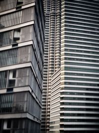 Low angle view of modern building