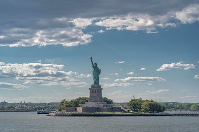 Statue of liberty against sky