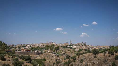 View of the city of toledo, spain