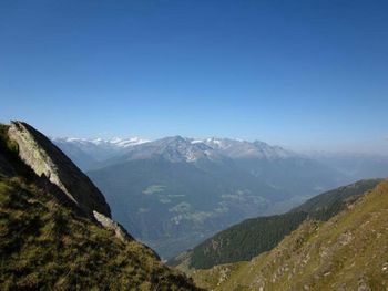 Scenic view of mountains