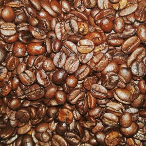 Full frame shot of coffee beans