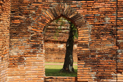 View of old building