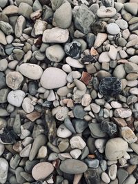 Full frame shot of stones