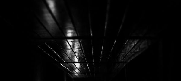 Low angle view of ceiling