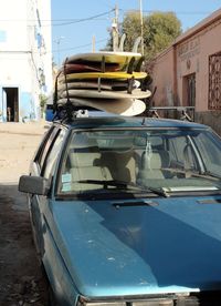 View of car parked