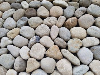 Full frame shot of stones