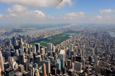 Aerial view of a city