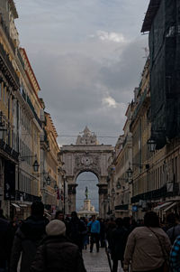 View of buildings in city