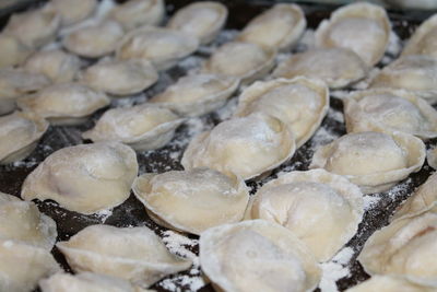 Full frame shot of seashells