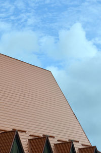 Low angle view of building against sky