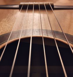 Close-up of guitar