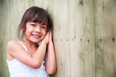 Portrait of a smiling girl