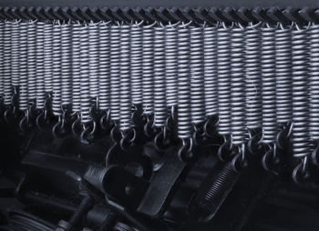 Full frame shot of machine part