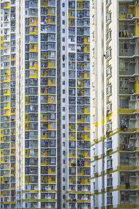 Full frame shot of residential building